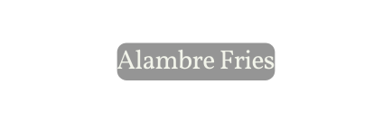 Alambre Fries